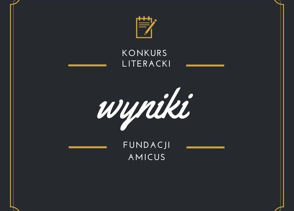 Konkurs literacki 2020 – wyniki