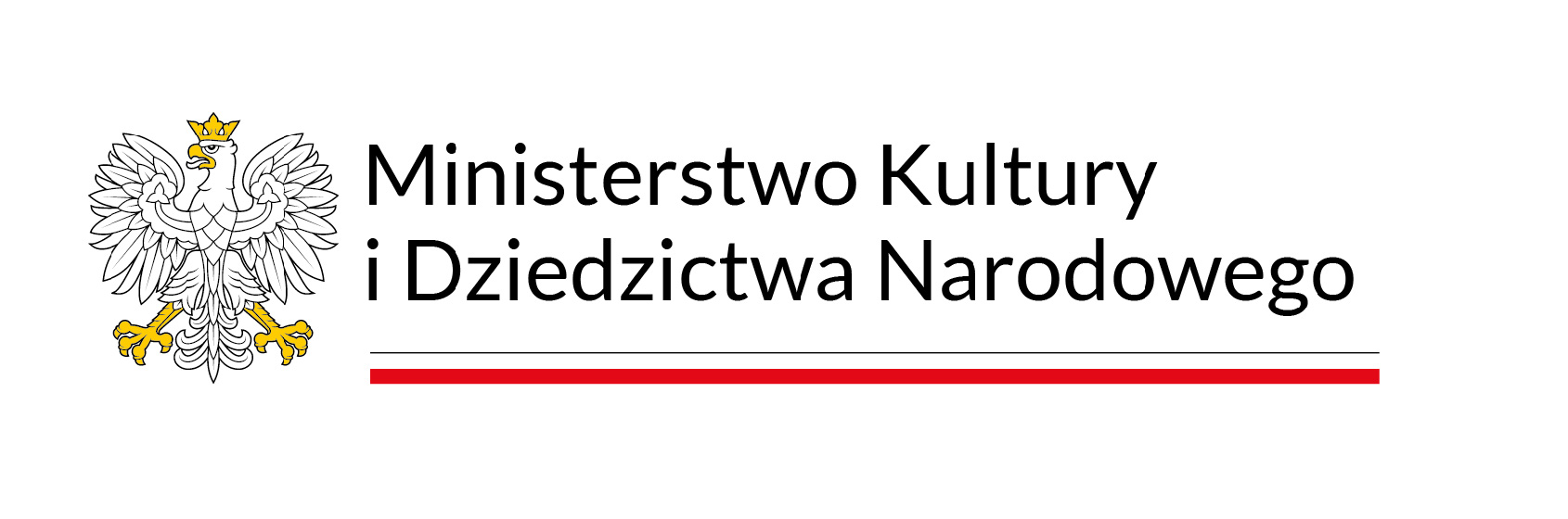 Logo Ministerstwa Kulturi i Dziedzictwa Narodowego